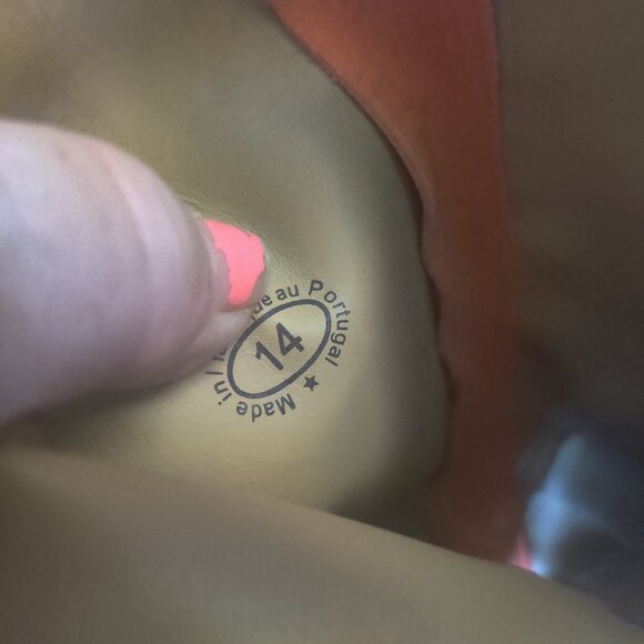 John Fluvog Grand National  boots size 14W 12M New (fits 12 W ) - Picture 4 of 4